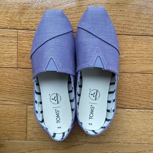 Toms Alpargatas Purple / Lilac - Like New!